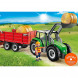 Конструктор Playmobil Ферма: Большой трактор с прицепом